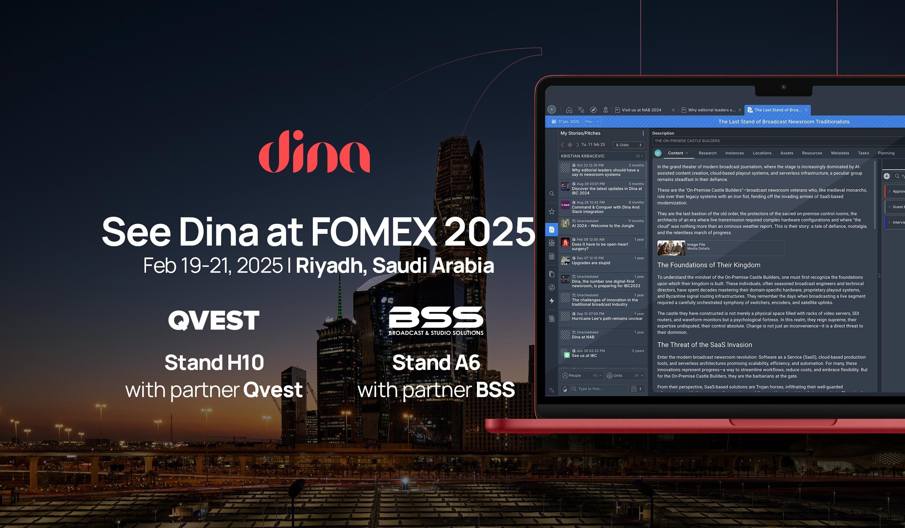 Dina at FOMEX 2025