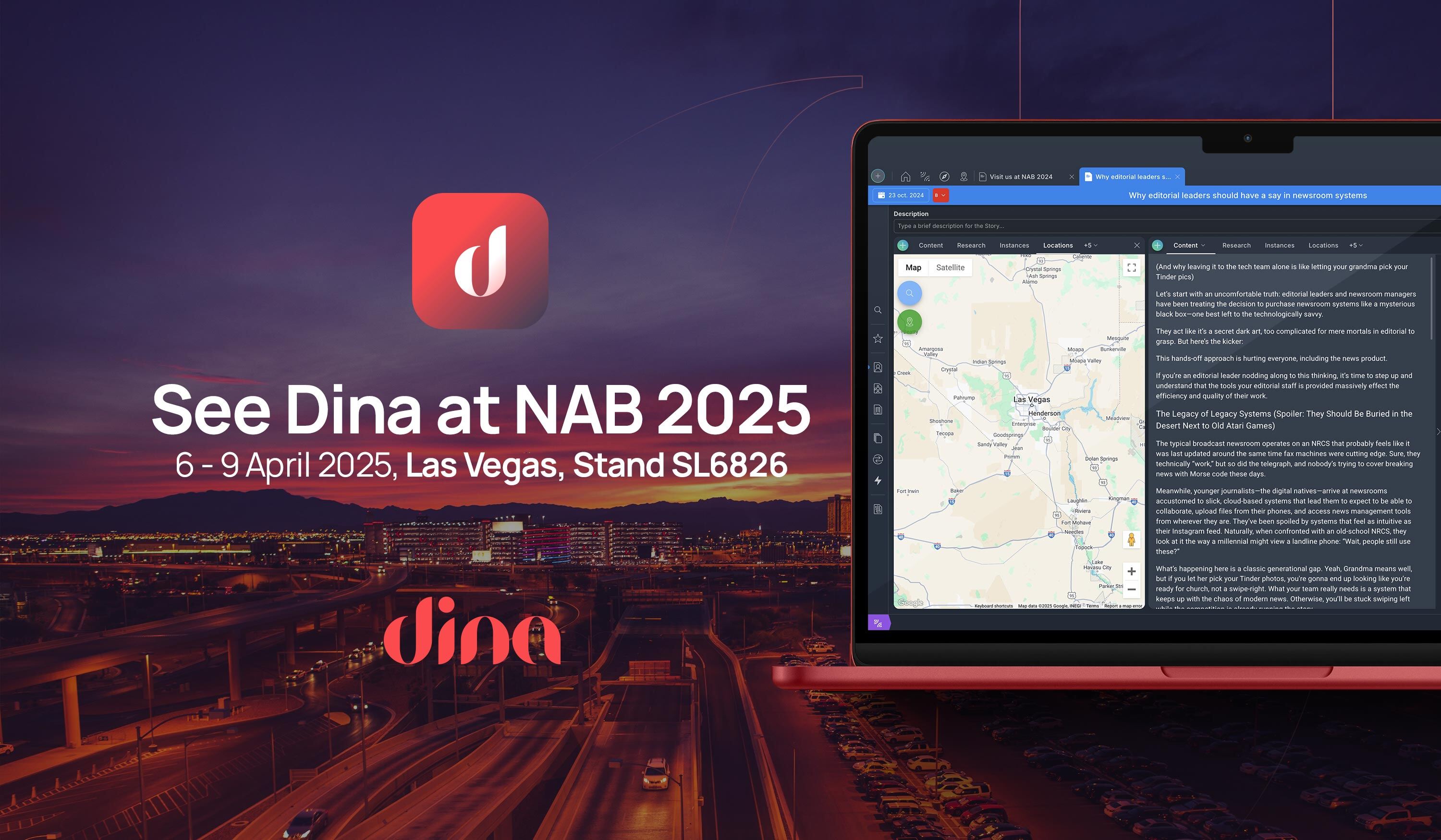 Dina at NAB 2025